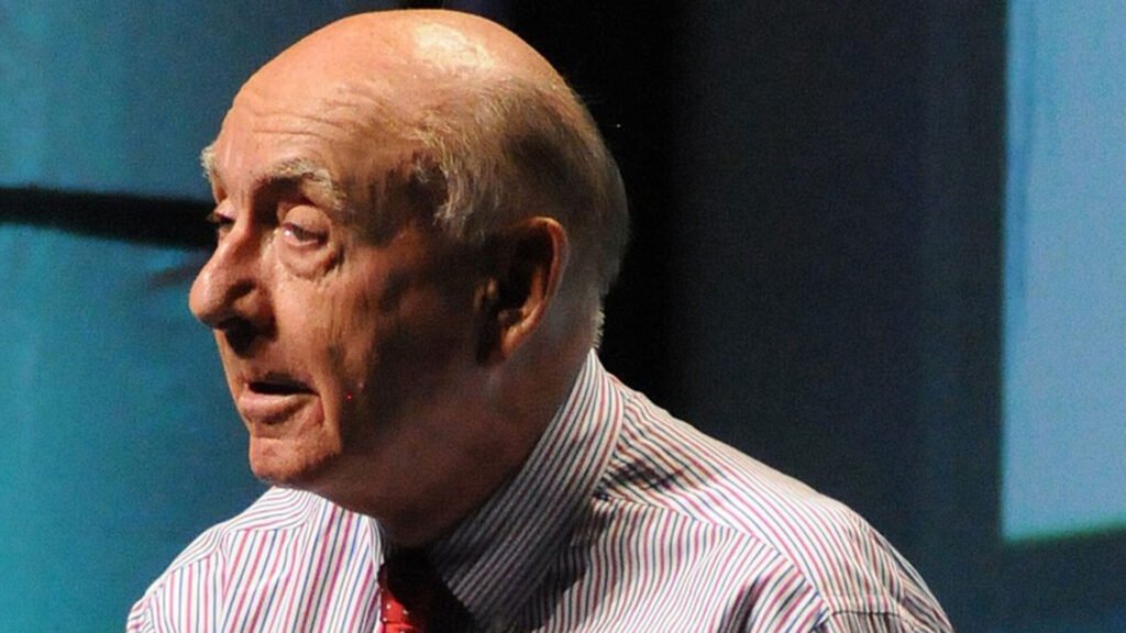 After revealing a cancer diagnosis in July that sidelined his decades-long announcing career, beloved 83-year-old ESPN college basketball fixture Dick Vitale joyfully announced Thursday that recent medical tests found him free of the lymphoma and vocal cord dysplasia he had battled for months. (Express Employment Professionals / Wikimedia)