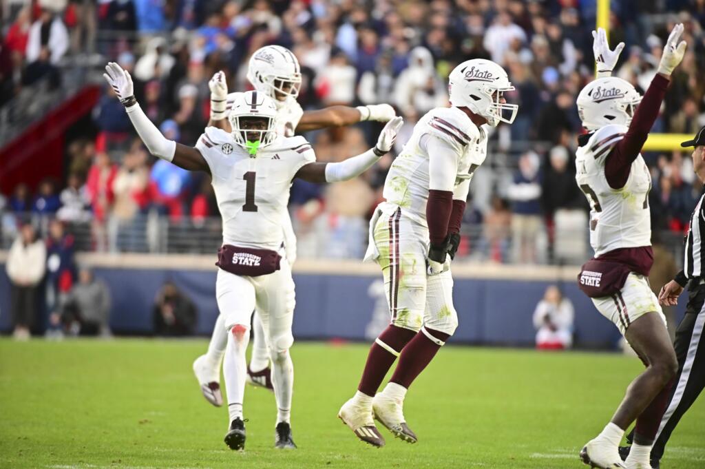 NCAA Football Mississippi State at Mississippi - EasySportz
