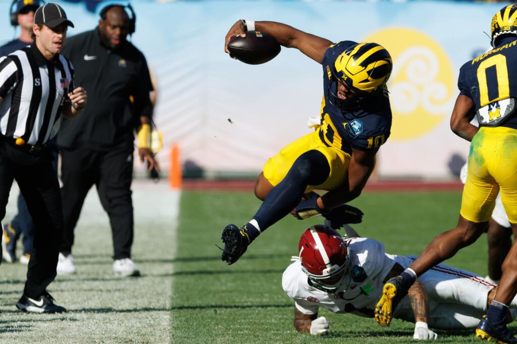 NCAA Football ReliaQuest Bowl-Alabama at Michigan - EasySportz