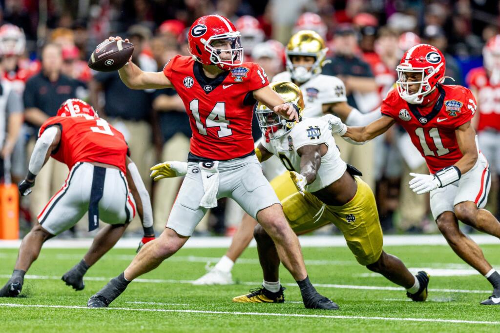 NCAA Football Sugar Bowl-Notre Dame at Georgia - EasySportz