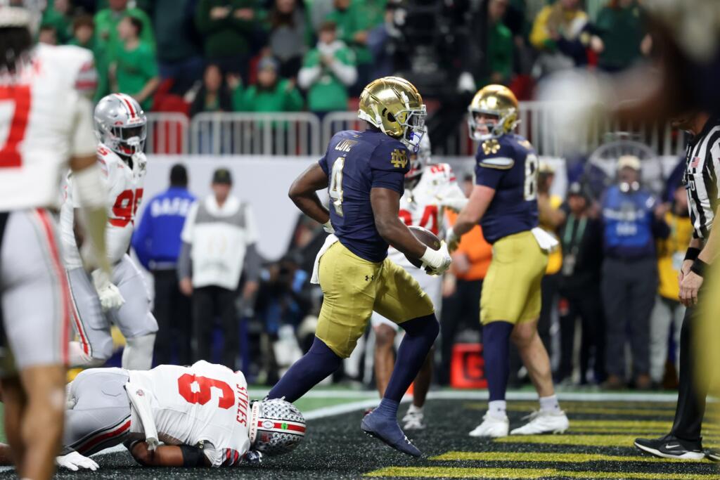 NCAA Football CFP National Championship-Ohio State at Notre Dame - EasySportz