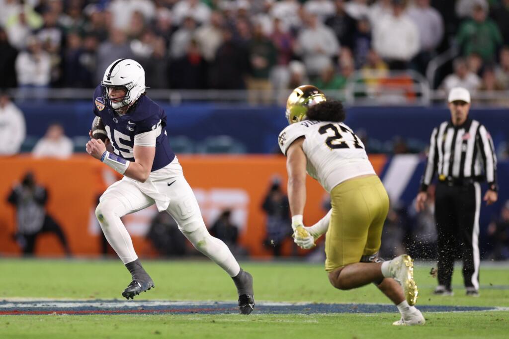 NCAA Football Orange Bowl-Notre Dame at Penn State - EasySportz