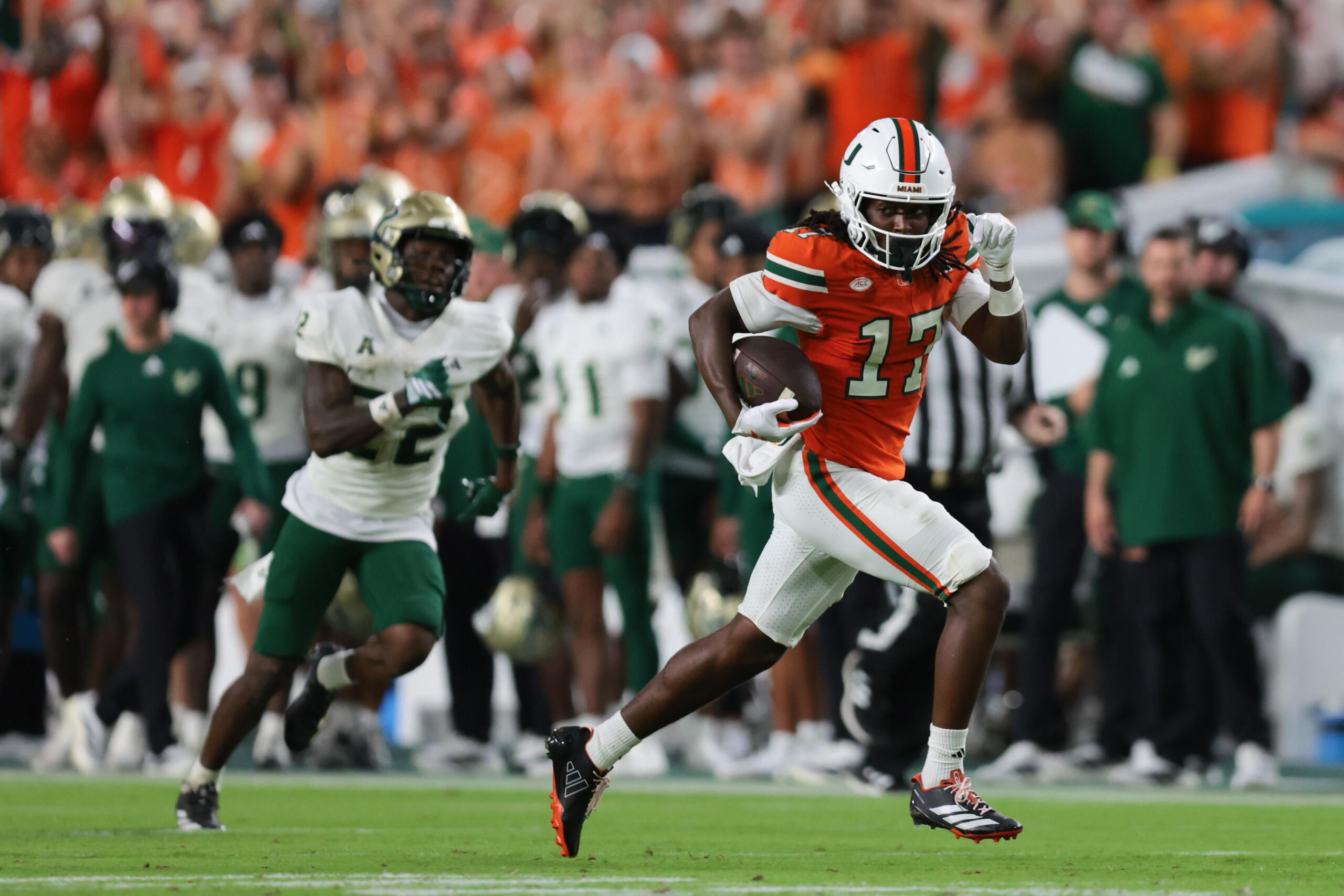 Ncaa Football South Florida at Miami - Easysportz - Miami Hurricanes