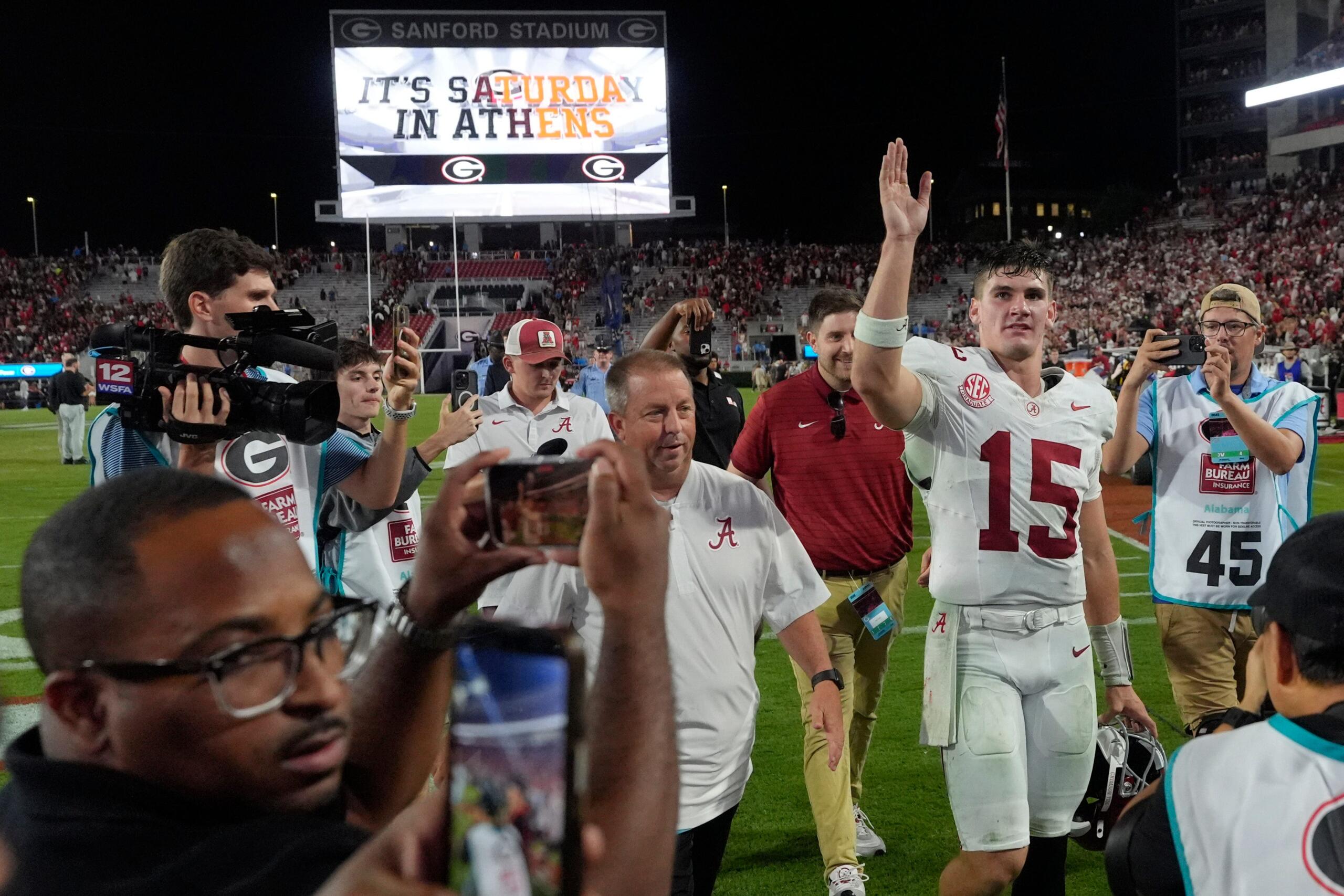 - Alabama Crimson Tide. 