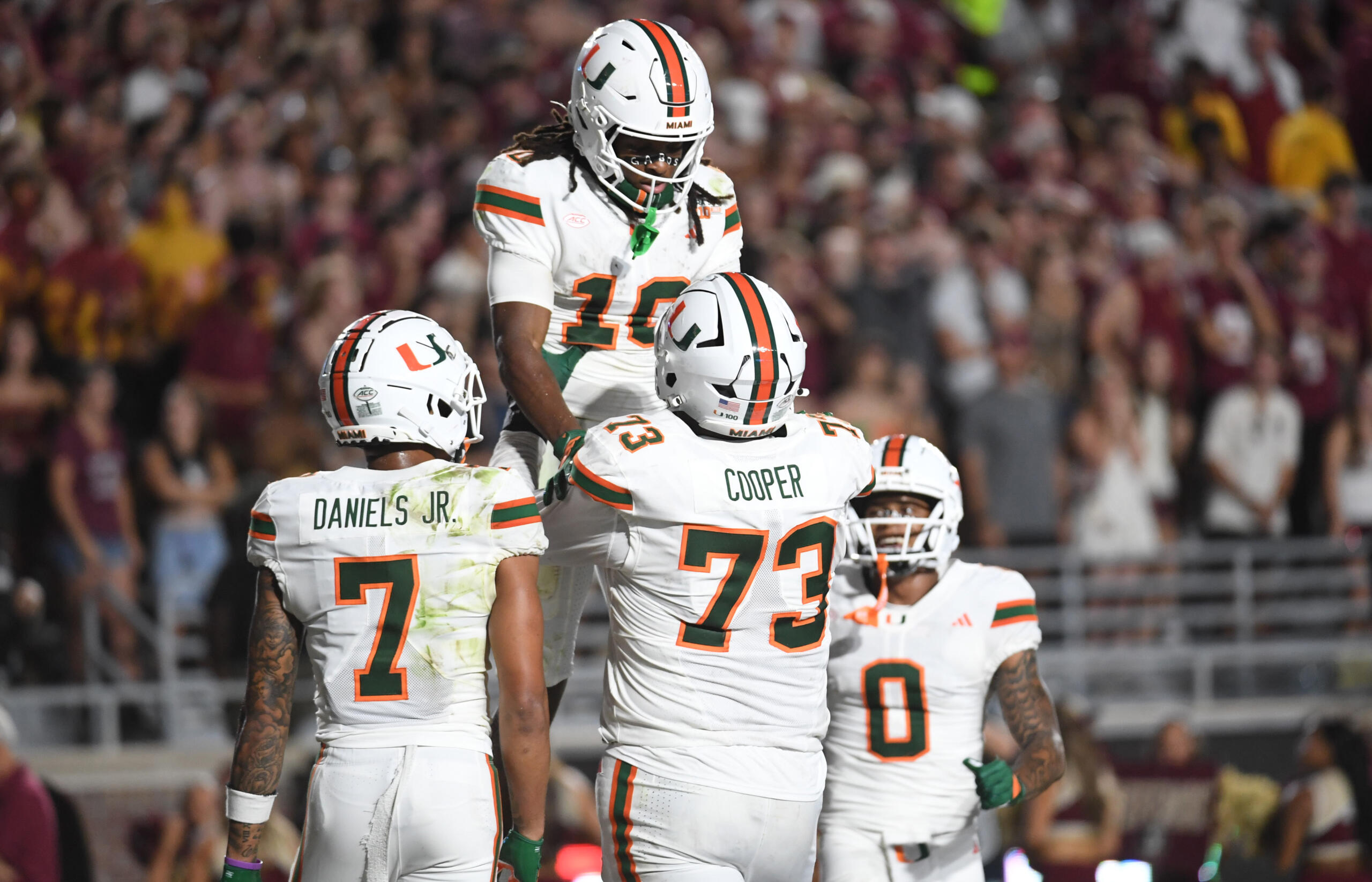 - Miami Hurricanes. 