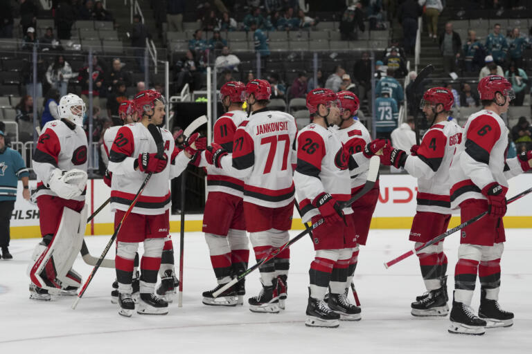 - Carolina Hurricanes. 