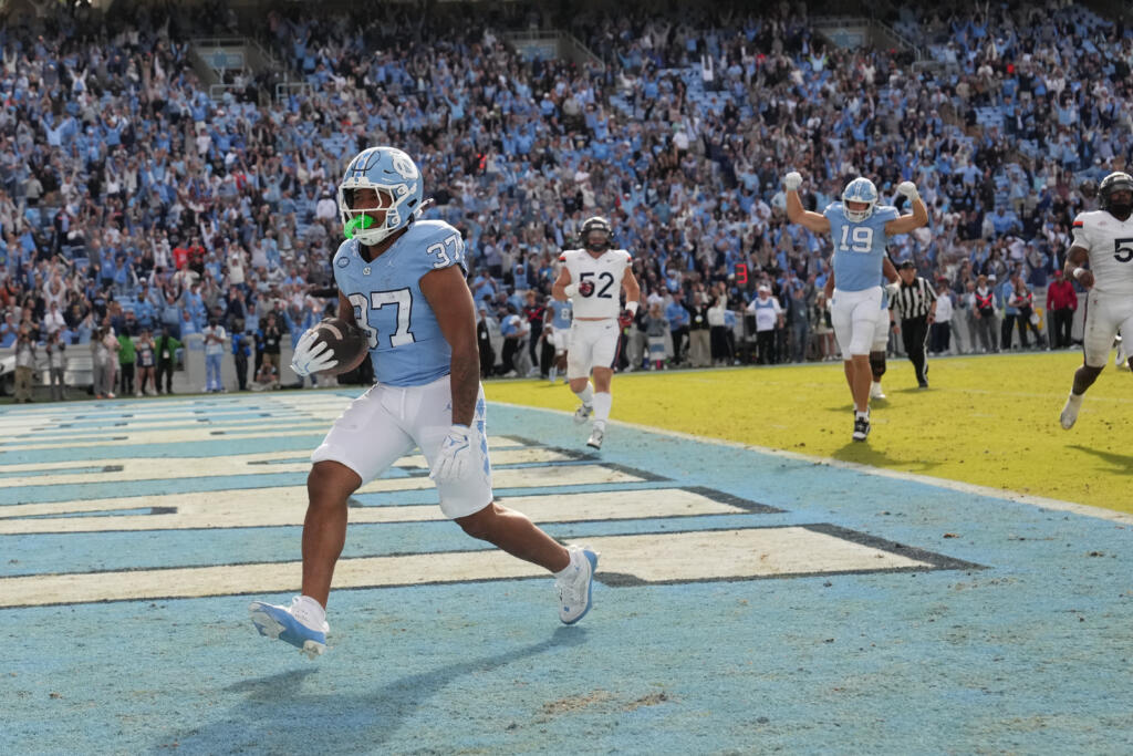 Ncaa Football Virginia at North Carolina - Easysportz - UNC Tar Heels.