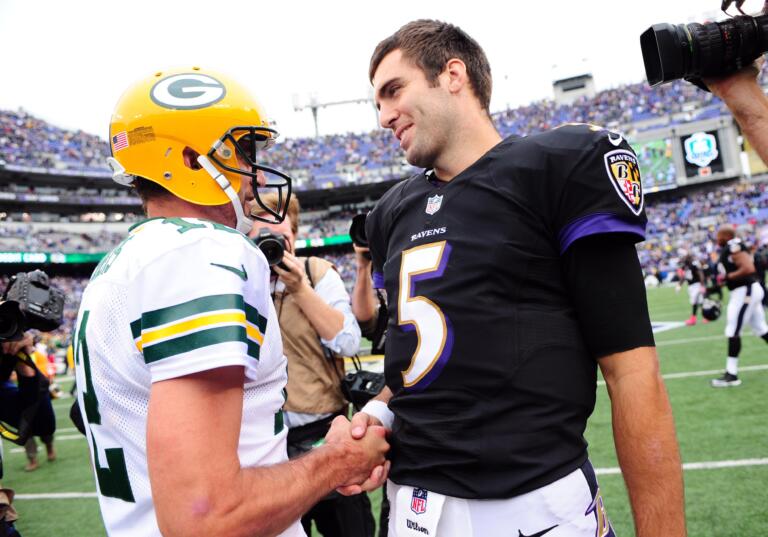 - Flacco, Rodgers. 