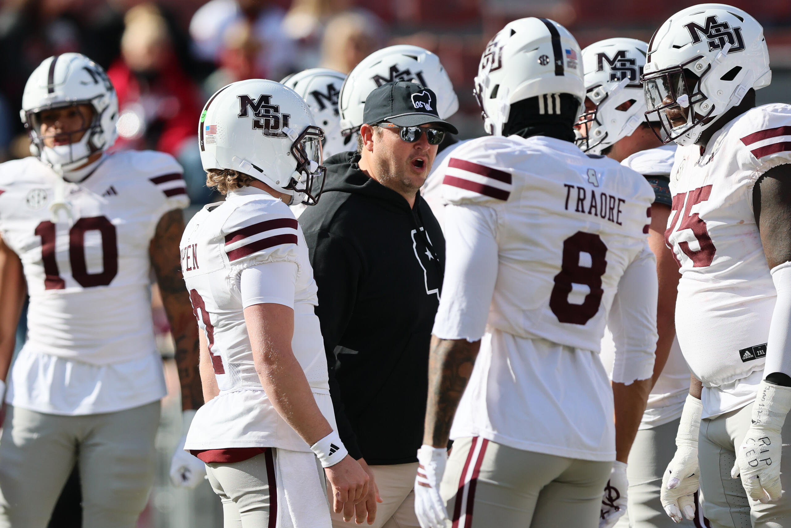 Ncaa Football Mississippi State at Arkansas - Easysportz - Miss State.