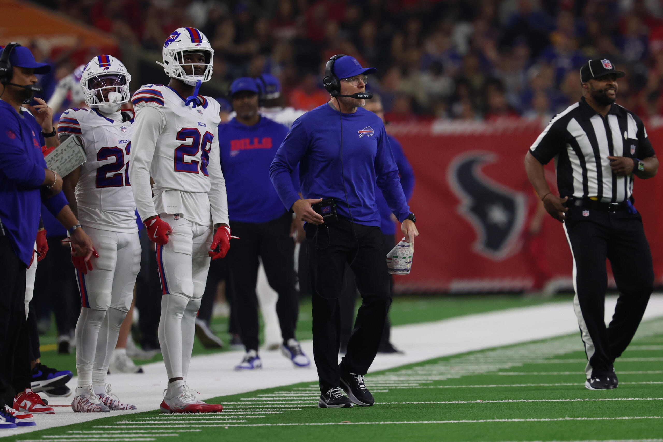 Nfl Buffalo Bills at Houston Texans - Easysportz - Sean McDermott.