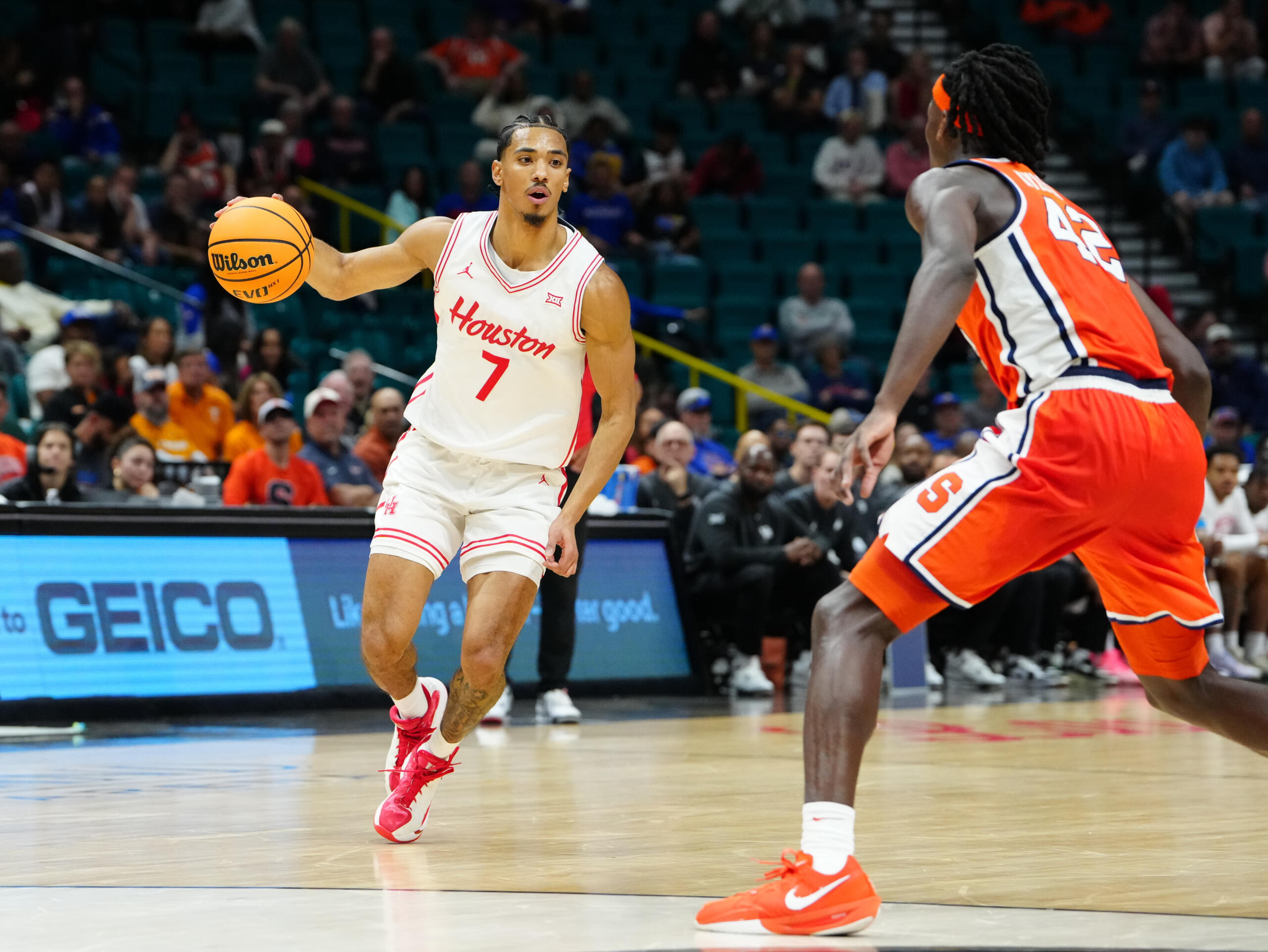 Ncaa Basketball Players Era Championship-syracuse at Houston - Easysportz - Houston.