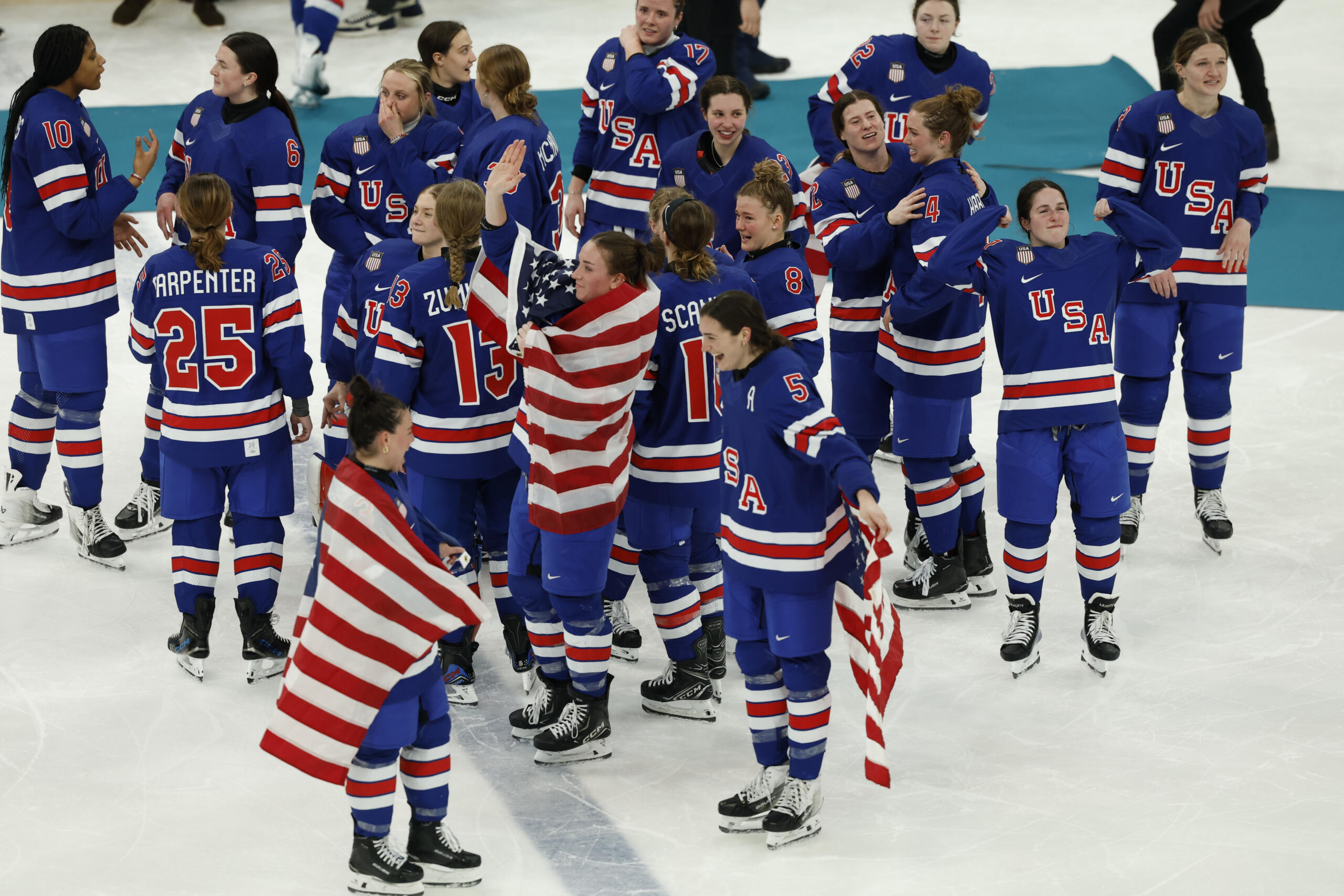 Olympics Ice Hockey-women Finals - Gold Medal Game - Easysportz - USA.