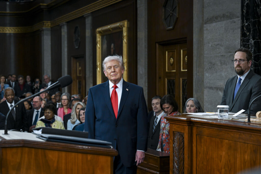 News President Donald Trump Delivers 2026 State of the Union Address - Easysportz -