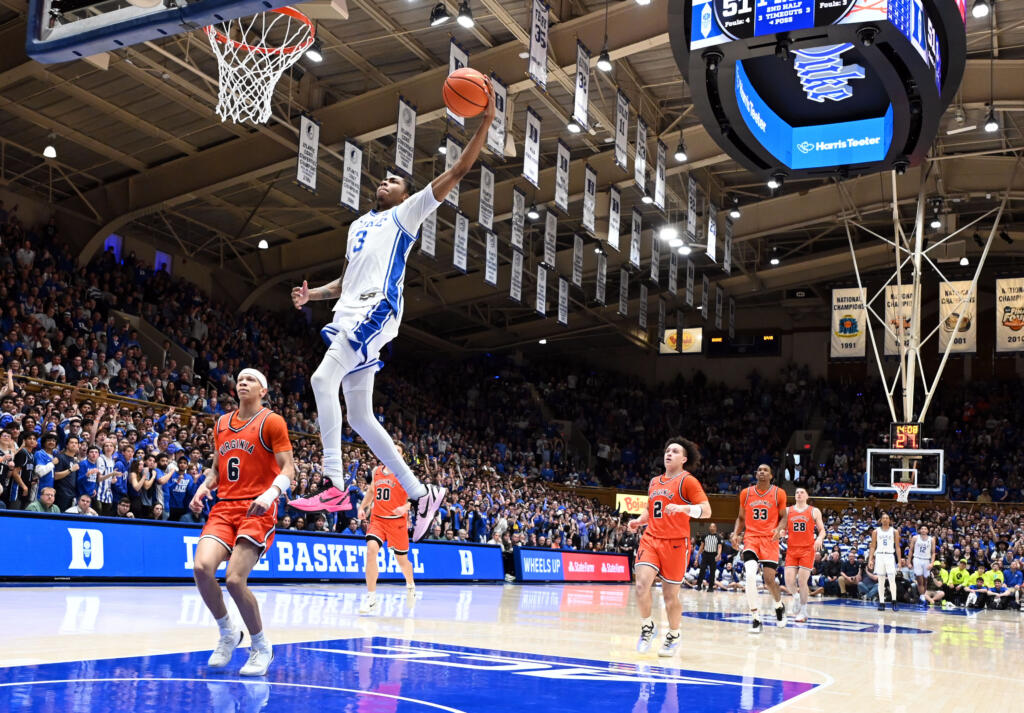 Ncaa Basketball Virginia at Duke - Easysportz -