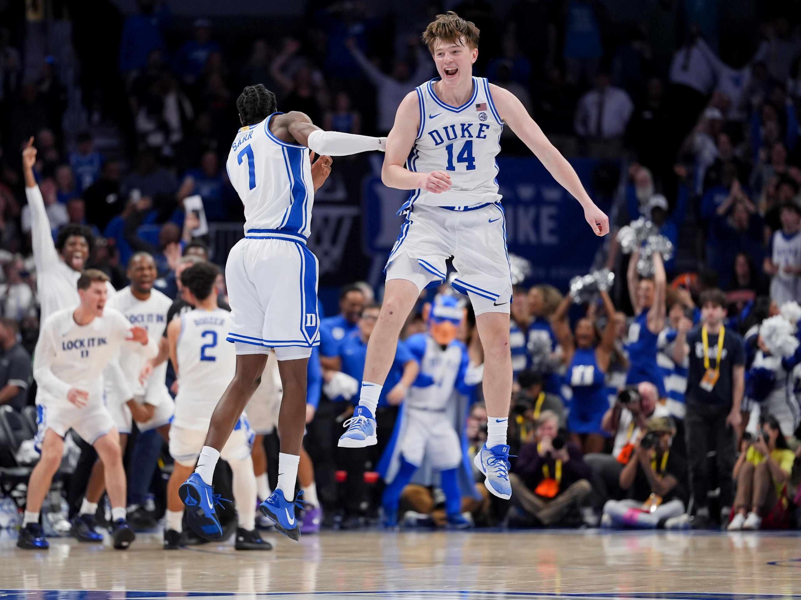 Ncaa Basketball Acc Conference Tournament Championship-virginia Vs Duke - Easysportz -