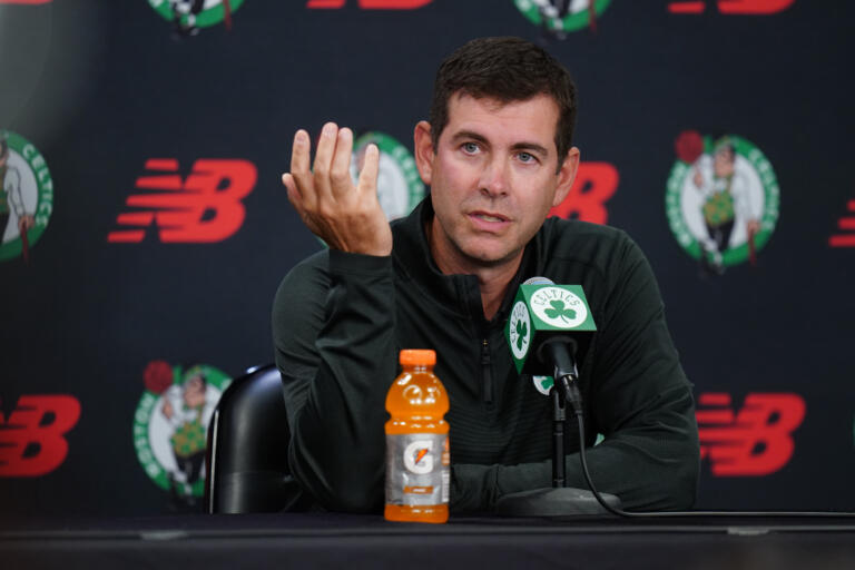 Nba Boston Celtics-media Day - Easysportz - Brad Stevens.